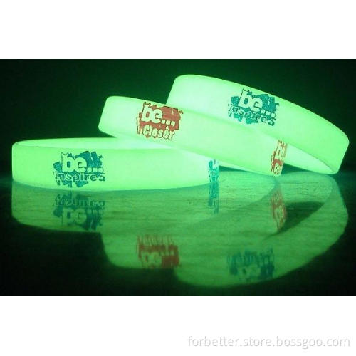 Glow in The Dark Silicone Bracelets